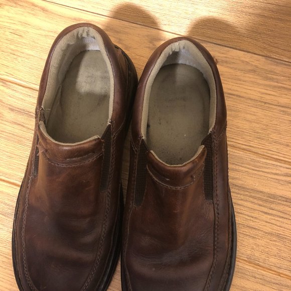 Dr Martens\' men brown leather loafers, size 9 main image 2